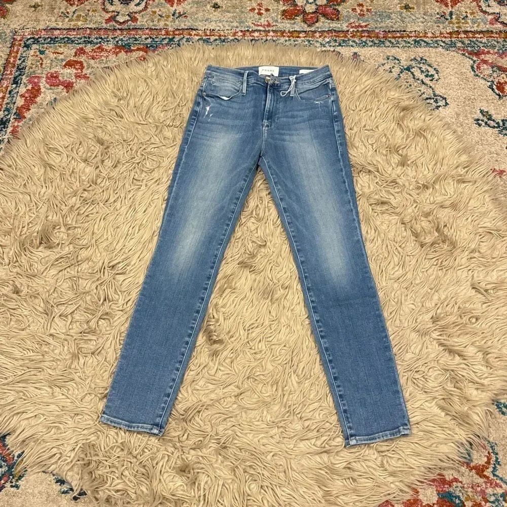 Frame le high skinny jeans size 27